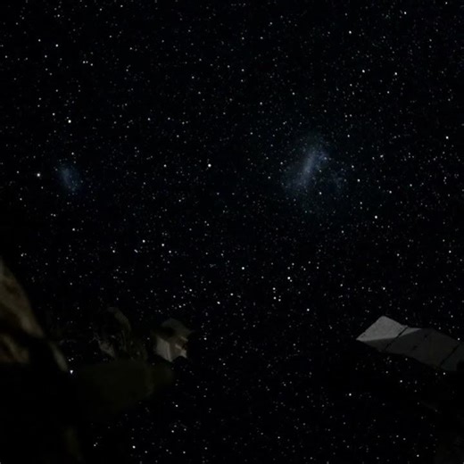 ISS astronauts captured deep-space objects