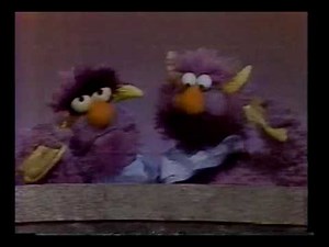 Sesame Street - Two Headed Monster: sharing a sandwich