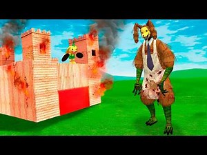 CAN PUMPKIN RABBIT DESTROY MY SECURE BUNKER? - Garry's Mod