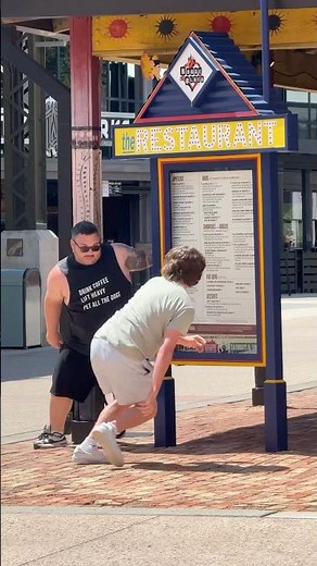 Angry Stranger Stare Prank!