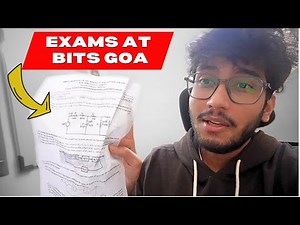 How I study for exams at BITS Pilani 🔥 | Full syllabus in One Night (Vlog!)