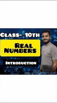 class 10 I Real Number l by Abhishek Tripathi.