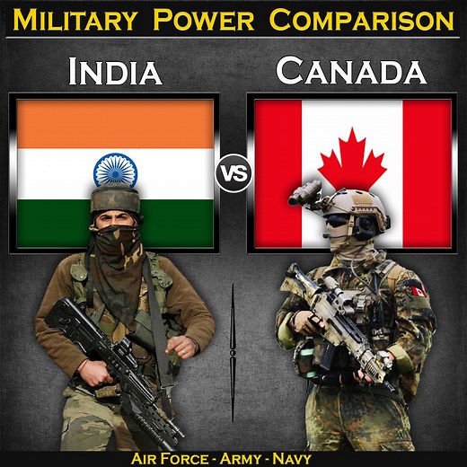 4.7M views · 80K reactions | India vs Canada Military Power Comparison 2023 | Global Power | Global Power | Facebook