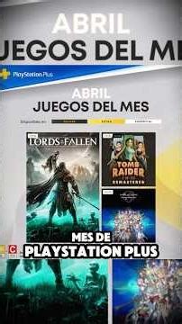 Playstation Plus: Los juegos del mes de Abril