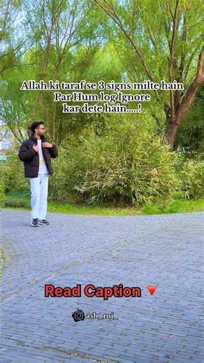 "Allah ki taraf se 3 signs milte hain... par log ignore kar dete hain." #tranding #hilites #explorer