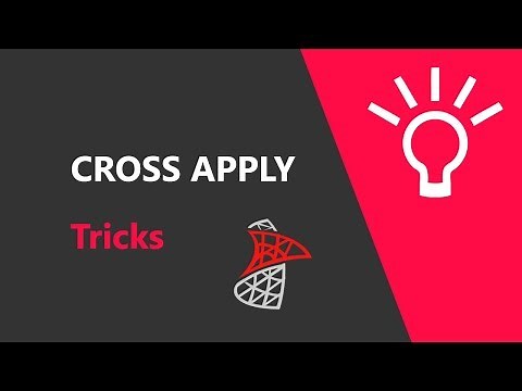 cross apply - cool trick in sql server
