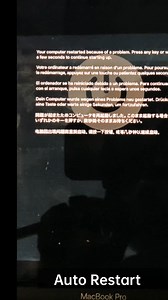 MacBook Pro A2141 Auto restart problem fix #macbookpro #macbookrepair