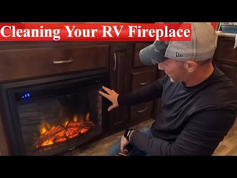 Electric RV Fireplace Maintenance | Take Care Of Your RV Fireplace!
