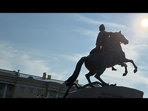 The Bronze Horseman is a statue of Peter the Great! The Alexander Garden in center of St. Petersburg