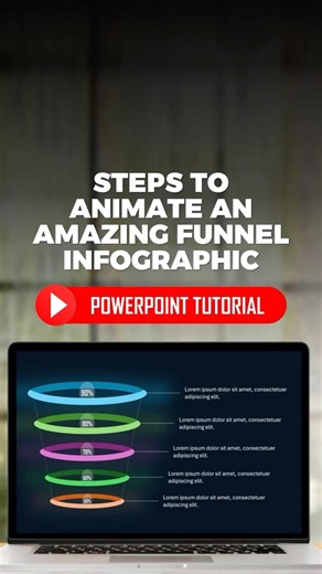 Step-by-Step Tutorial to Animated Amazing Funnel Infographic in PowerPoint