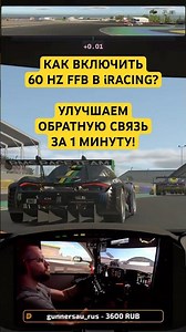 How to Enable 60Hz FFB in iRacing - Improve Your Force Feedback in 1 Minute!