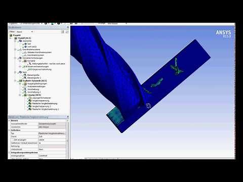 Ansys Workbench explicit dynamics end milling of AlSi 1045 (Tutorial)