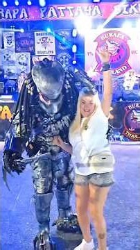 Pattaya party #predator #alien #cosplay