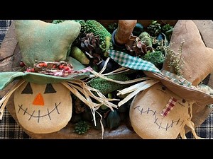 DIY Primitive Fall Craft Tutorial