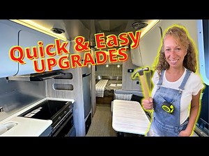 DIY AIRSTREAM TRAILER SIMPLE EASY UPGRADES