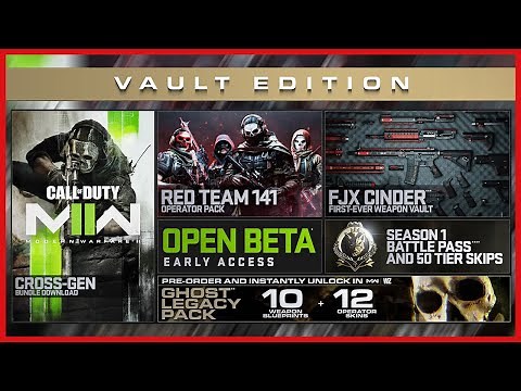 What’s in the Vault Edition Pre-order for Modern Warfare 2? (Ghost Legacy Pack for Warzone)