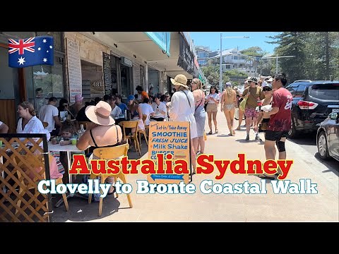 Sydney🇦🇺[4K]Enjoy one of Sydney's most iconic walks, taking in beautiful beaches//Clovelly//Bronte