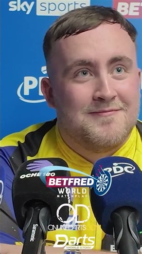 🎤 Luke Littler plays down the GREATEST EVER line