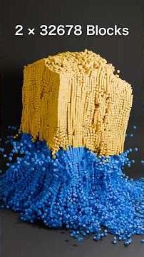 Blocks & Golden Chain Simulations🤯 #simulation #asmr