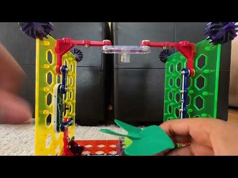 How to Build a house that has an LED Light (Snap Circuits)