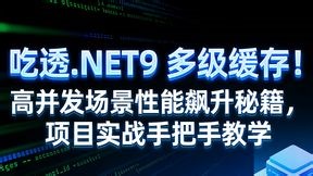 吃透.NET9 多级缓存！高并发场景性能飙升秘籍，项目实战手把手教学