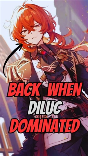 The DILUC Era Hits Different#genshinimpact #shorts