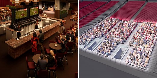Arizona Cardinals unveil new luxury club seating, Casa Roja at the Fifty