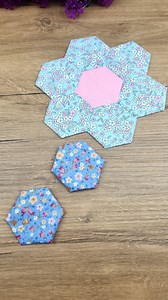 Patchwork making a hexagon from a circle | Narin handicrafts