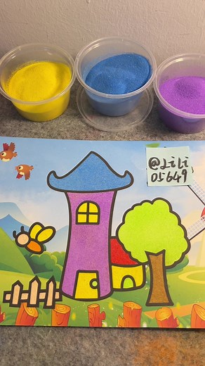 Captivating Sand Painting Art by Lili