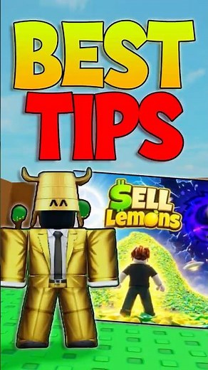 DO THIS TO SPEED UP PROGRESSION FAST IN SELL LEMONS! #roblox #roblox #selllemons