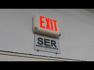New Dual-Lite Exit Sign in the S.E.R.