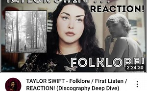 中英双语机翻Fern Stone【reaction Taylor Swift】泰勒《folklore》反应合集39_哔哩哔哩_bilibili
