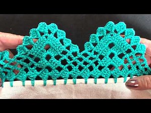 👀STUNNING EDGE FOR TABLECLOTHS OR NAPKINS🙋‍♀️EASY LACE 459