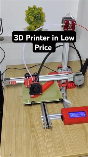 Mini 3D Printer at a Low Price #3dprinter #3d #diy #diy3dprinter #arduino #3dprintingmachine