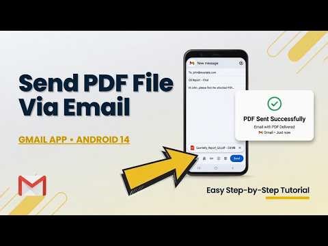 How to Send PDF File Via Email on Android