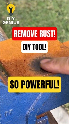 Turn Old Shower Hose Into a POWERFUL Rust Remover! #genius #ideas #diy #lifehacks #shorts