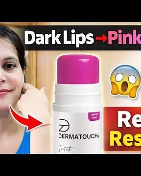 7 Days Me Lips Change? Derma Touch Lip Balm Full Review + Result ☺️#dermatpuch+ ##lipsbalmreview#der