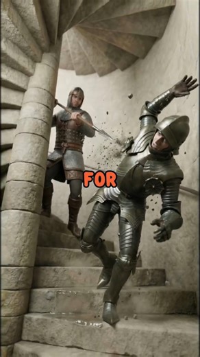 That Weird Step in Old Castles Actually Killed People #medieval #shorts