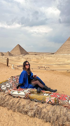 127K views · 1.1K reactions | Les pyramides de Gizeh, font partie des 7 merveilles du monde antique ✨ impressionnante et mystérieuse  | Mayssa Ferchichi | Facebook