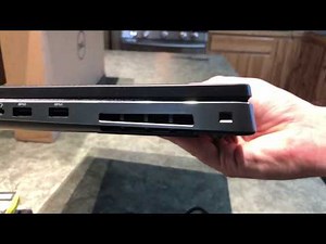 Dell Precision 7730 unboxing