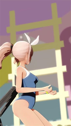 【GF2 MMD】Sharkry Alibi #girlsfrontline2exilium #mmd #shorts #sharkry