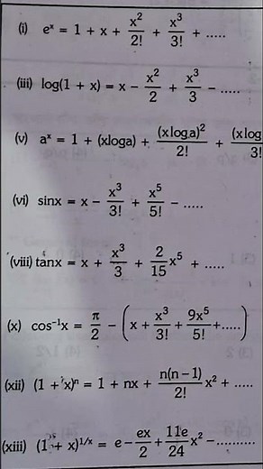 Expression of functions