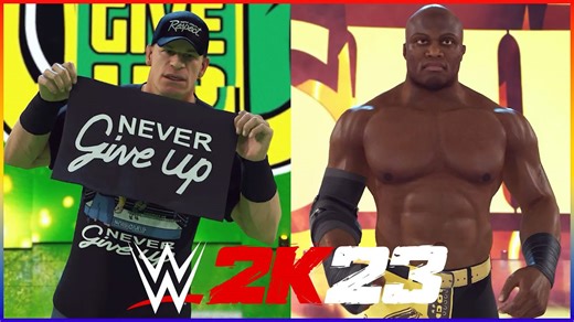 WWE 2K23 John Cena vs Bobby Lashley