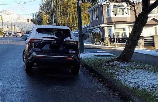 Winter finally shows up in southern BC with first bout of snow for many