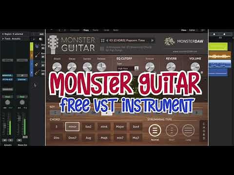 Free Guitar Vst: Monster Guitar (Quick demo)