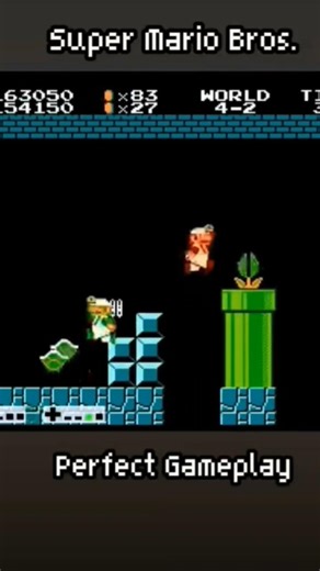 Super Mario Bros Coop-Mode Perfect Gameplay ⭐🍄 Word 4-2