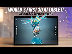 Are 3D Tablets the FUTURE?! - Leia Lume Pad 2