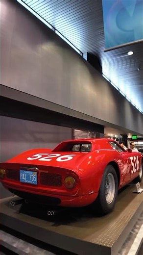 A closer look at the 1965 Ferrari 250 LM Berlinetta GT.
