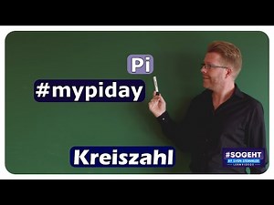 Kreiszahl π - #mypiday - einfach und anschaulich erklärt
