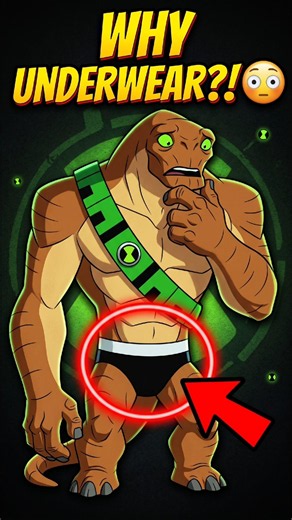 Why Does Humungousaur Wear Underwear in Omniverse? #benten #humungousaur #alienx
